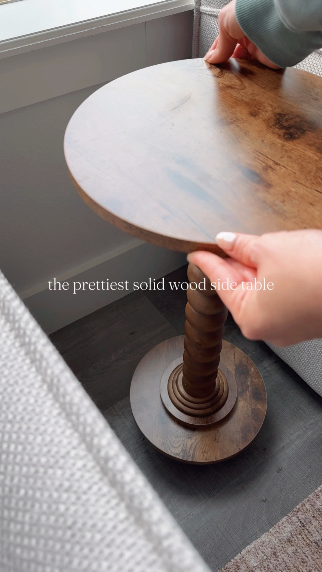 A solid wood side table for less than $40? Say less. 🤌🏼 

#LTKHome