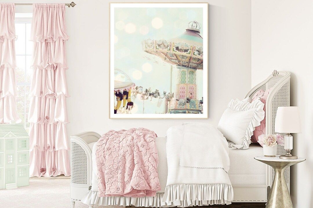 toddler girl room decor photography print pastel wall art print little girl wall art photos nurse... | Etsy (US)