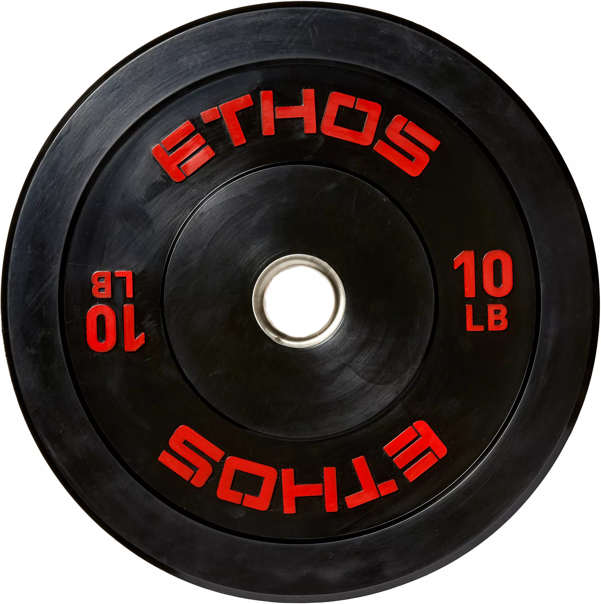 ETHOS Olympic Rubber Bumper Plate - Single, Stainless Steel | DICK'S Sporting Goods
