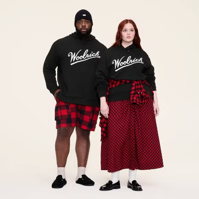 Adult Tall Hooded Sweatshirt - Woolrich x Target Black XLT | Target