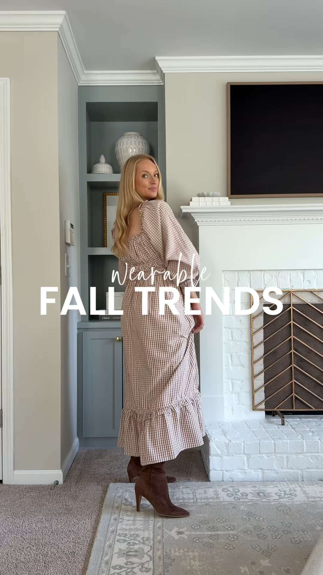 Fall fashion trends I’m loving: rich burgundy, timeless gingham, and English countryside-inspired pieces. Classic styles that layer seamlessly into a feminine wardrobe and are bump-friendly. I wear XS/S depending on the fit. #LTKFallStyle #LTKSeasonal #LTKStyleTip 

 #LTKSeasonal #LTKStyleTip #LTKItBag