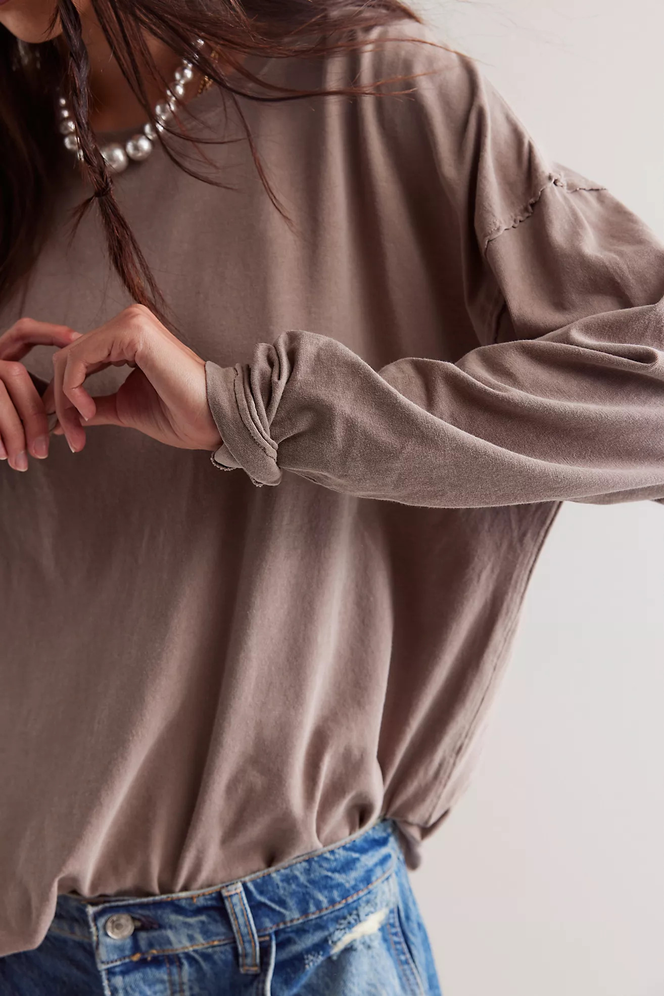 We The Free Nina Long-Sleeve Tee | Free People (Global - UK&FR Excluded)