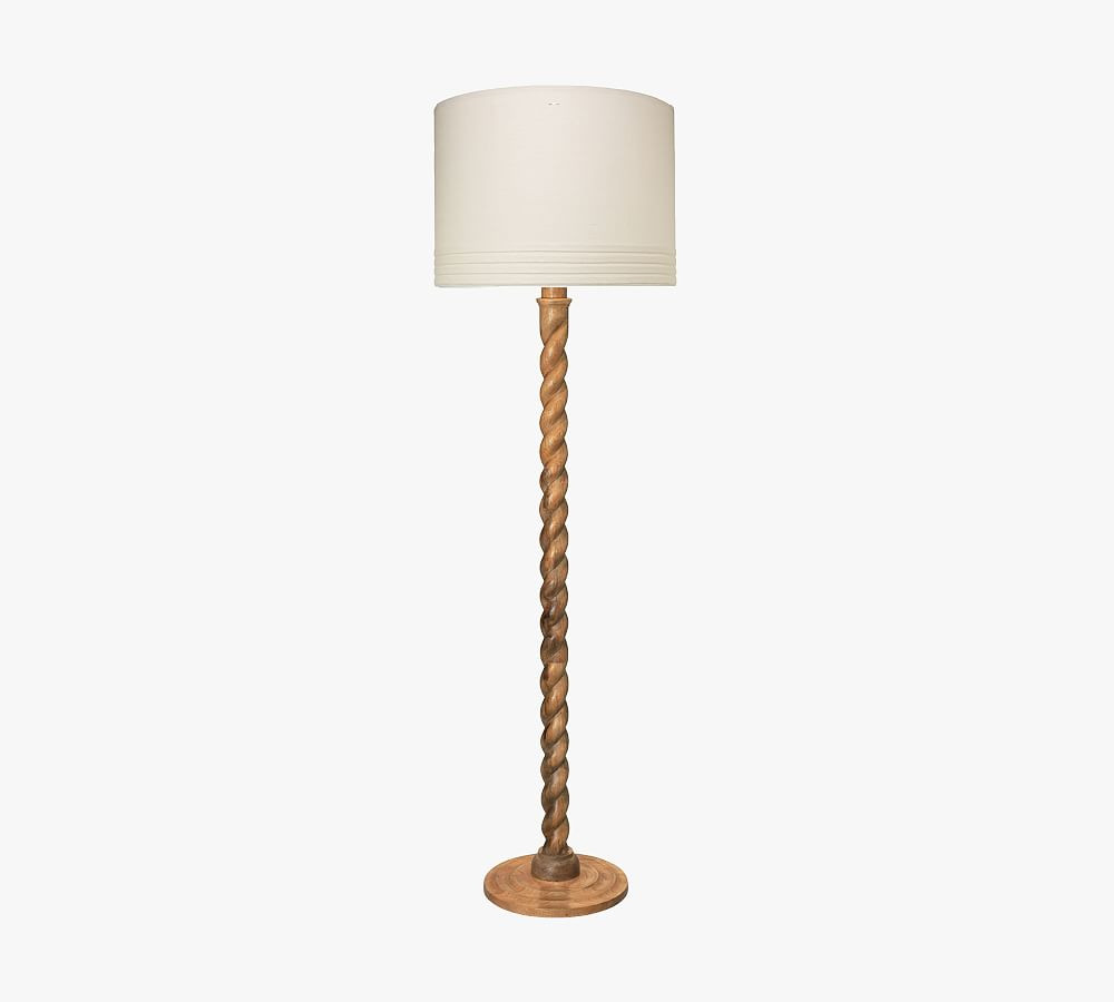 Fawley Wood Floor Lamp | Pottery Barn (US)