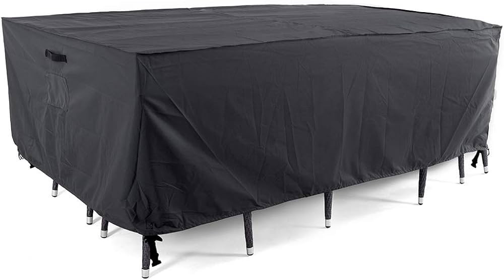 Tempera 108'' x 82'' x 27.8'' Outdoor Dining Set Cover for Outside Table and Chairs, Rectangle Pa... | Amazon (US)