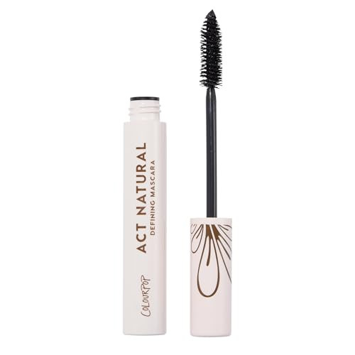 ColourPop Act Natural Defining Mascara - Clump-Free Black Mascara to Lift, Lengthen & Define Lashes - Made with a Soft, Flexible Brush - Black (0.3 oz) | Amazon (US)