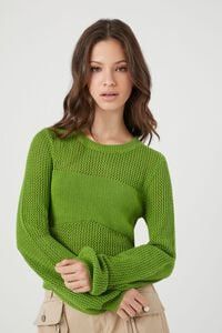Peasant-Sleeve Cutout Sweater | Forever 21 (US)