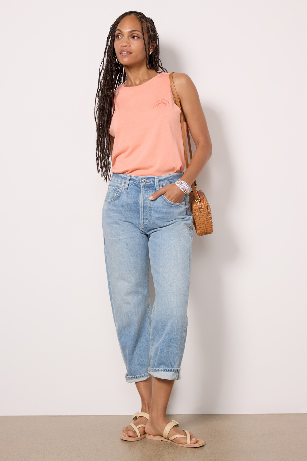 Journey Jade Muscle Tank | Evereve