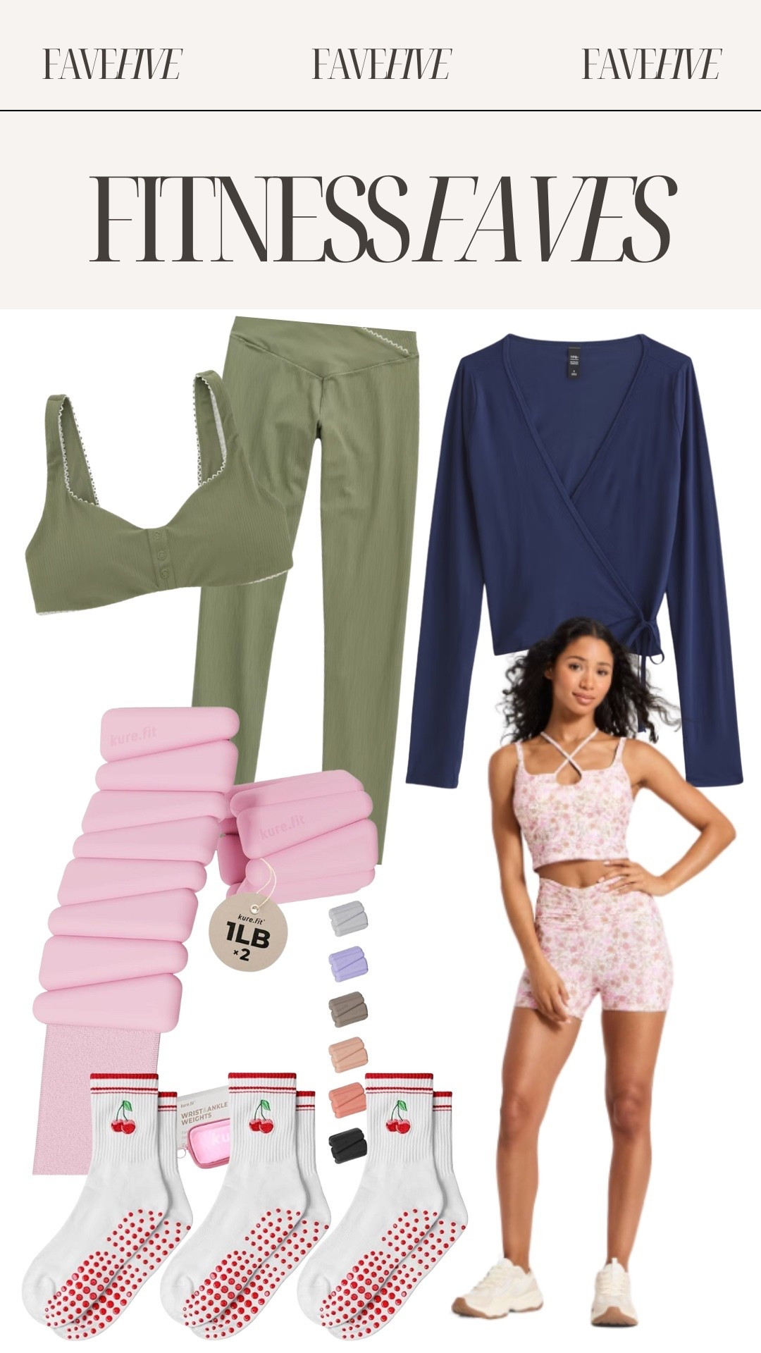 Fitness Fave Five feat. Aerie, Abercrombie, Amazon, Target

#LTKActive #LTKselfcare #LTKfitnessgoals