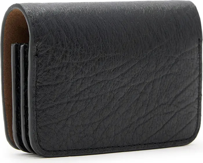 AllSaints The Honore Leather Cardholder | Nordstrom | Nordstrom