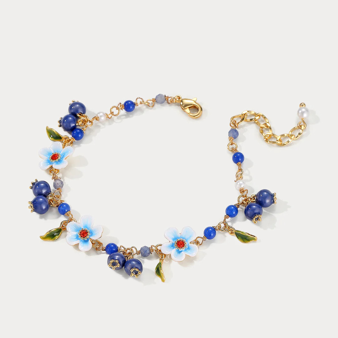 Blueberry Blossom Bracelet | Selenichast