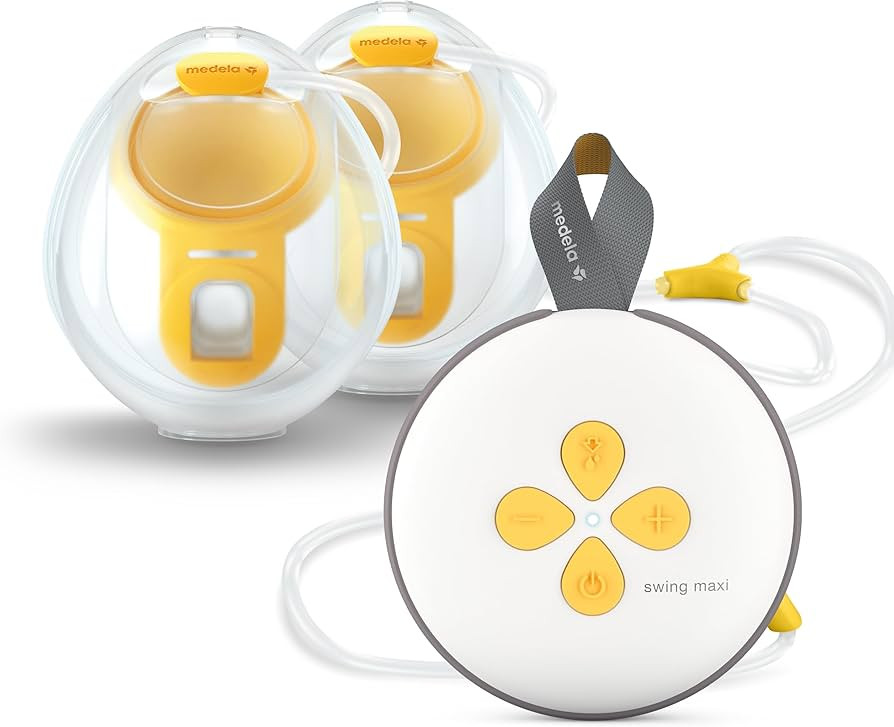 Medela Swing Maxi Hands-Free Double Electric Breast Pump, Easy and Intuitive Design for On-the-Go... | Amazon (UK)