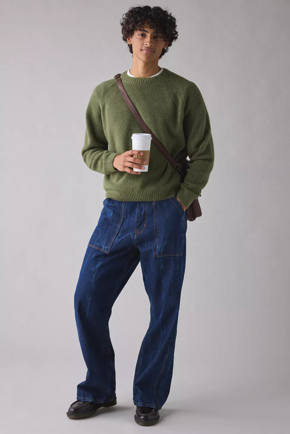 UO Everyday Cozy Knit Crew Neck Sweater | Urban Outfitters (US and RoW)