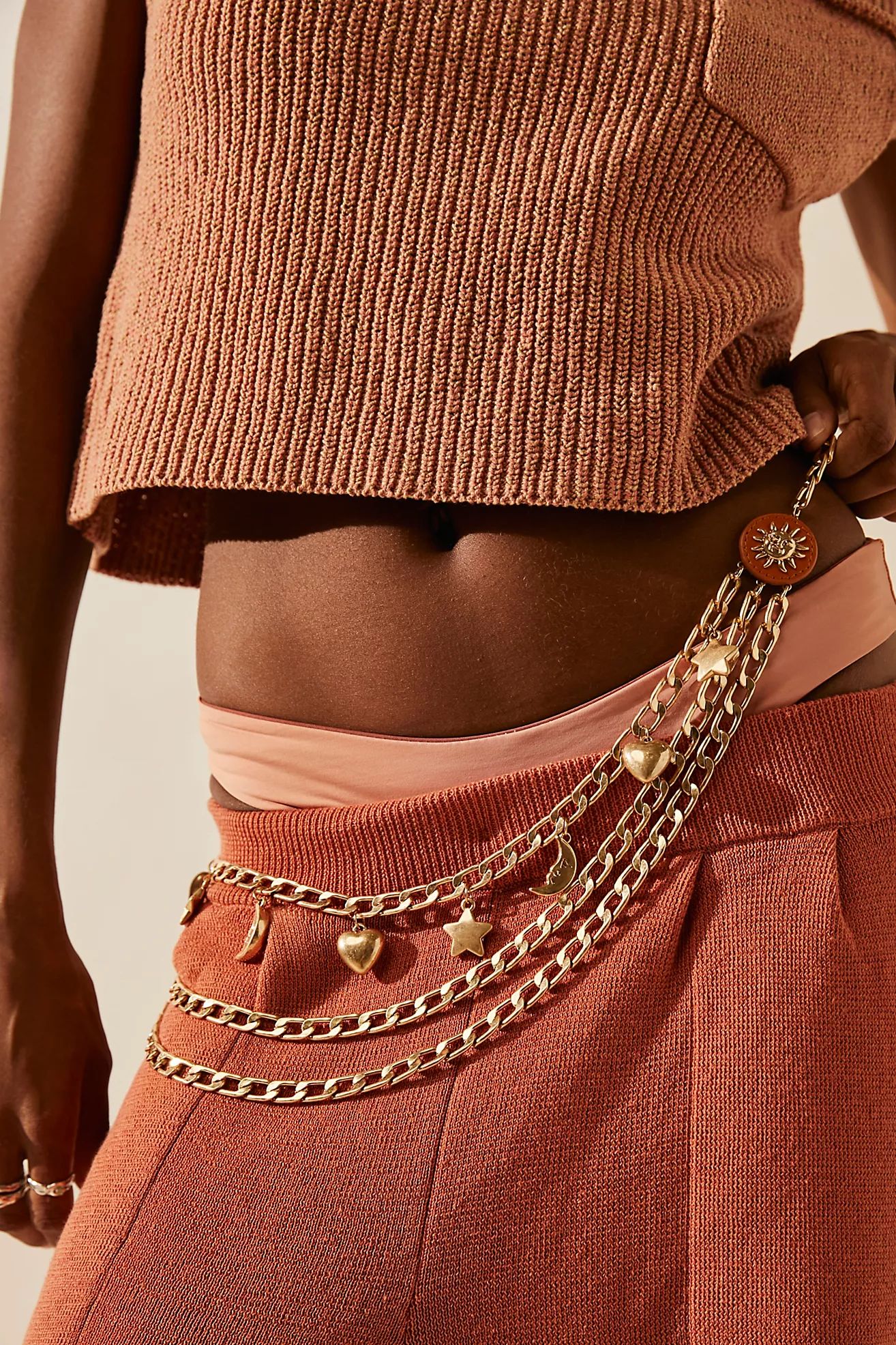 Shoot For The Stars Chain Belt | Free People (Global - UK&FR Excluded)