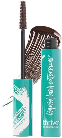 Thrive Causemetics Liquid Lash Extensions Mascara, Tubing Thrive Mascara Lengthening, Volumizing ... | Amazon (US)