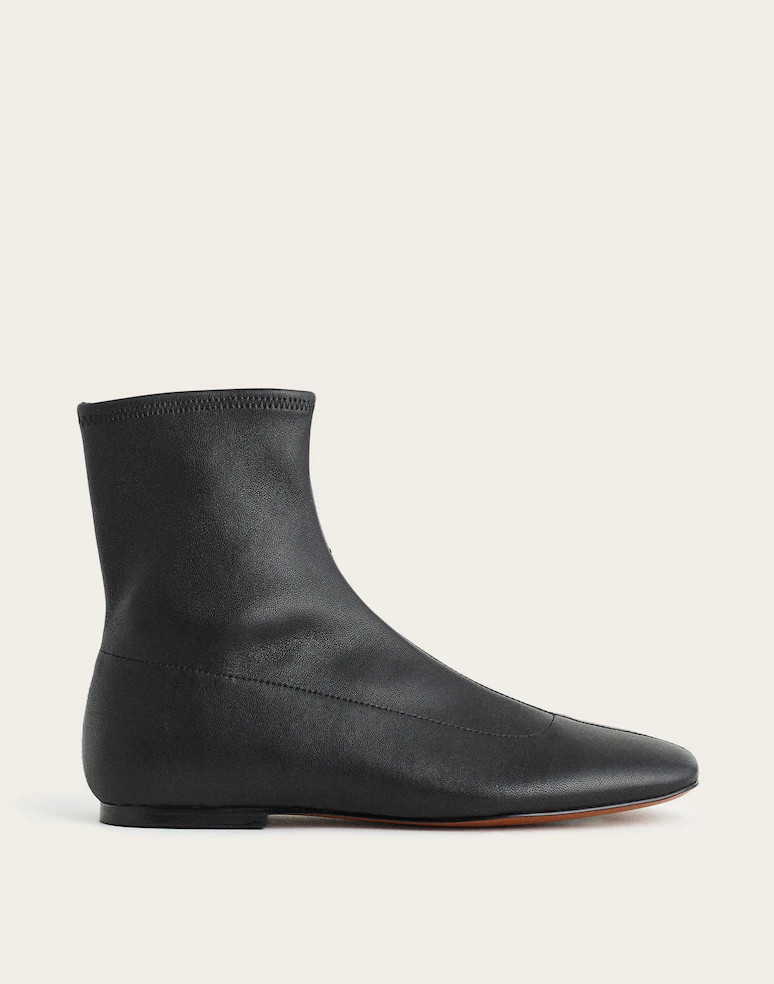 The Paisley Flat Ankle Boot | Madewell
