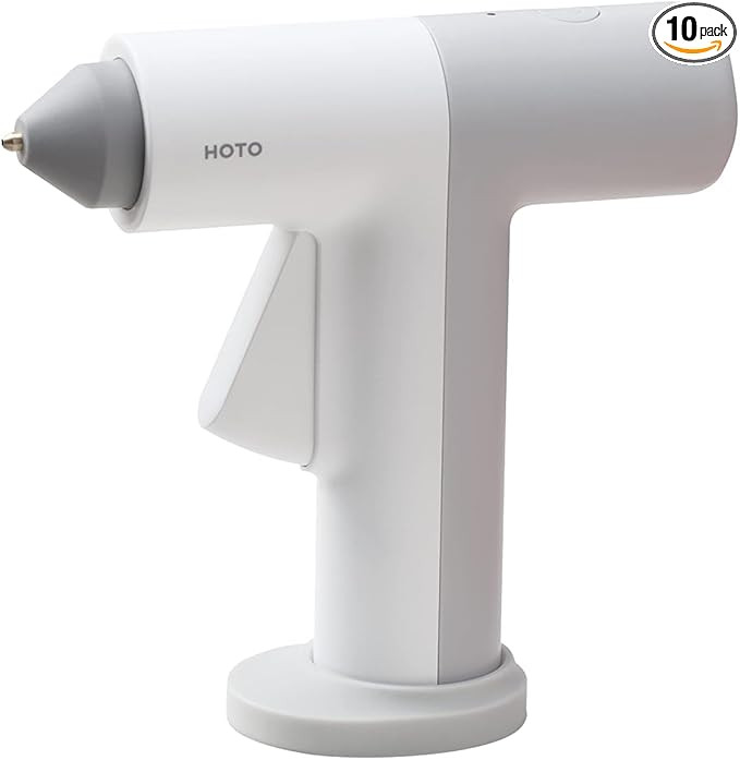 HOTO Cordless Hot Glue Gun, Minimalist Style, 30s Heating Fast, Smart Power-off, Compact Size, In... | Amazon (US)