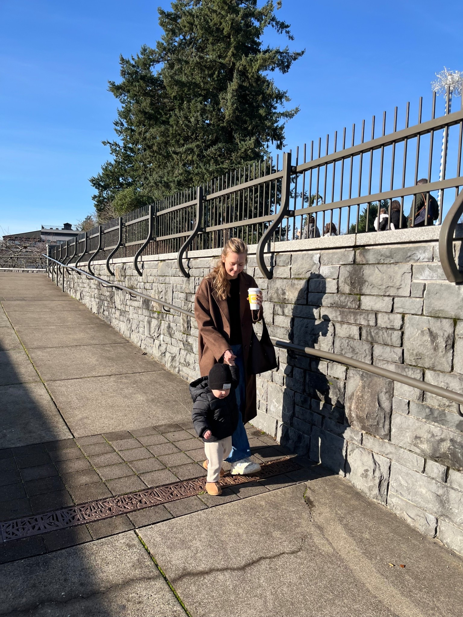 Cozy winter walk ☕️☃️

#LTKHome #LTKBaby #LTKKids