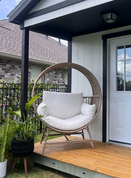 Found the perfect, plush chair + pots for my plants to spruce the porch of my she-shed for summer!! And, I’m obsessed!! 
The chair from @walmart is so amazing!! 
The pots are all super affordable too. 
Linking a few extra that I have in my cart. 

#walmartpartner #walmartfinds #walmarthome #outdoorfurniture #patio #refresh 



#LTKSeasonal #LTKStyleTip #LTKHome