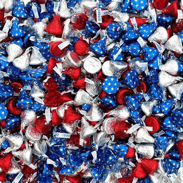 Patriotic Chocolate Candy Assortment - American Flag Colors - Bulk Pack 2 Pounds (About 200 Count... | Walmart (US)