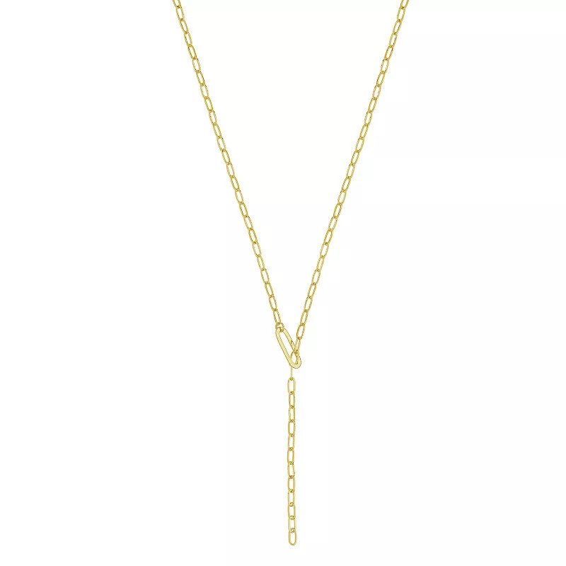 MC Collective Chain Link Lariat Necklace | Kohl's