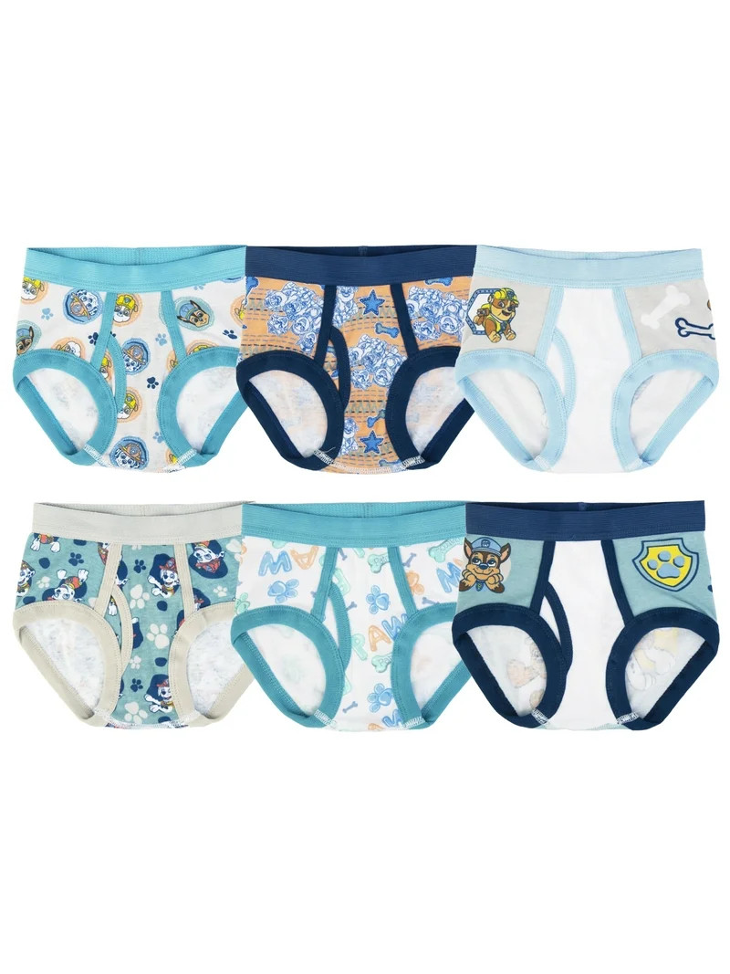 Character Toddler Boy Briefs, 6 Pack Sizes 2T-4T | Walmart (US)