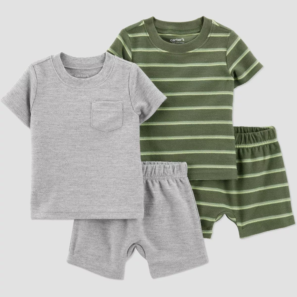 Carter's Just One You® Baby Boys' 4pc Top & Shorts Set | Target
