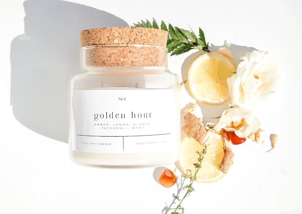 Golden Hour 22oz Soy Wax Candle | Amazon (US)