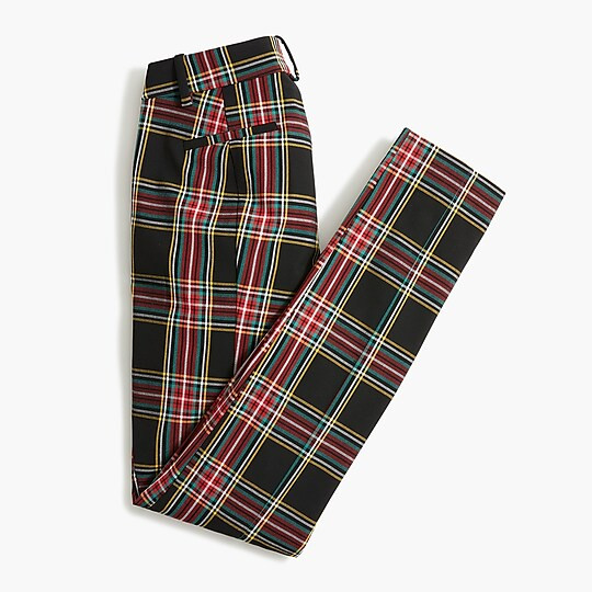 Full-length Ruby pant in Stewart tartan | J.Crew Factory