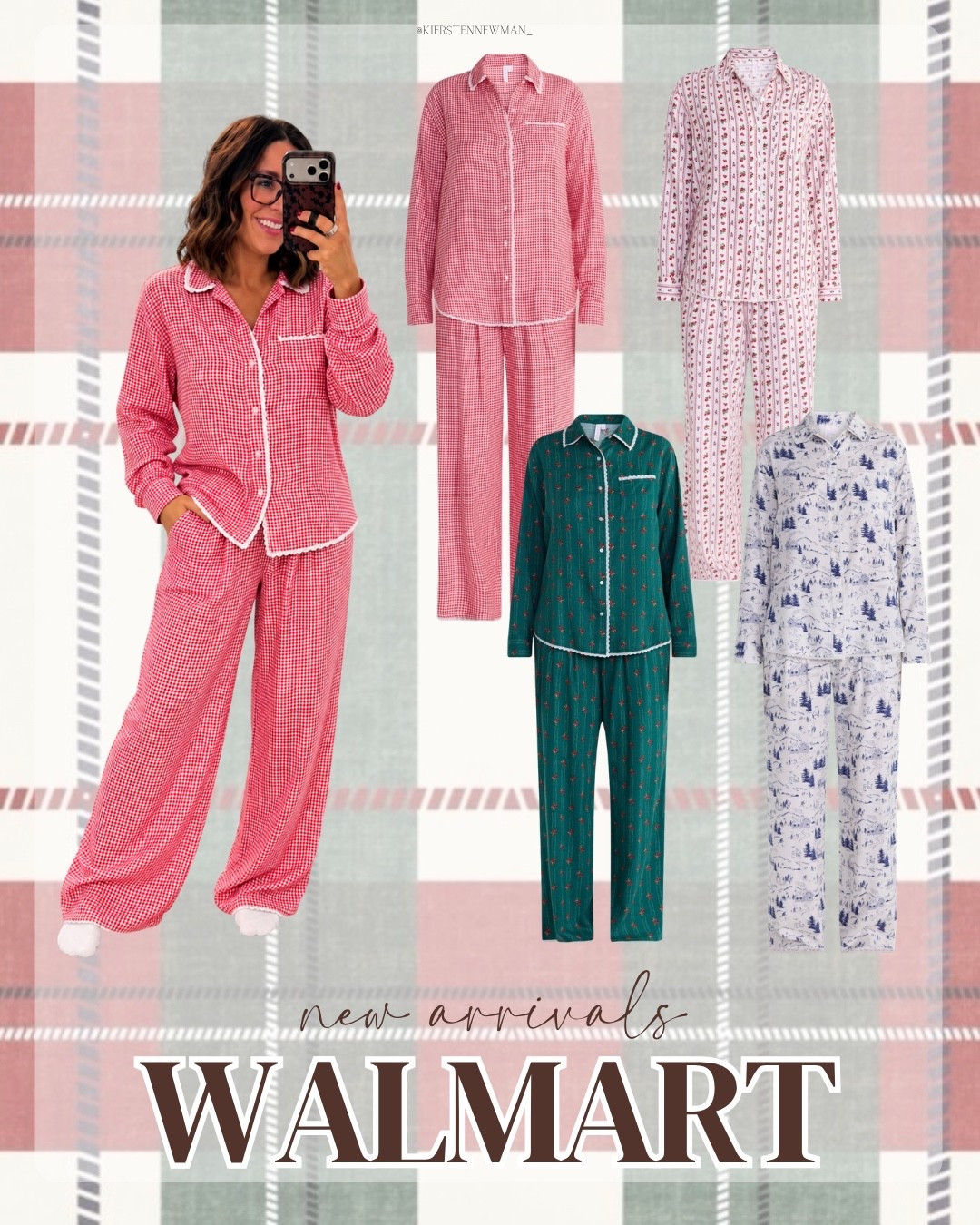 Cozy season just got cuter! ❤️ These new Walmart Christmas pajama sets are giving all the festive, cozy vibes! From classic gingham to adorable holiday prints, they're perfect for Christmas mornings, movie nights, and lounging all season long! 🎅🏼✨
#WalmartFinds #WalmartFashion #WalmartPajamas #ChristmasPajamas #HolidayPajamas #WalmartStyle #ChristmasOutfits #CozySeason #LTKHoliday #LTKStyle