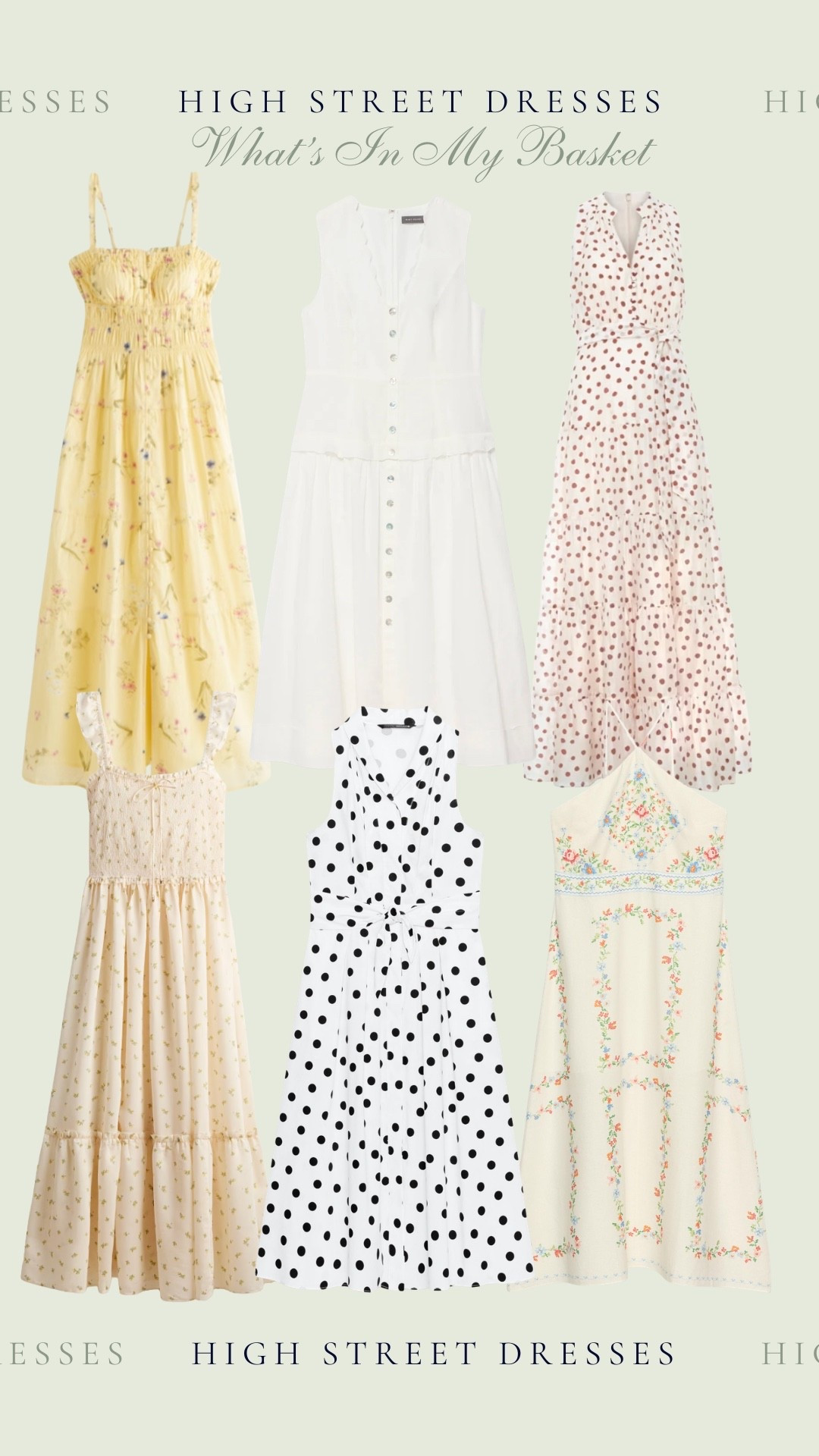 Shop my favourite high street dresses ☀️💛✨

#LTKsummer #LTKFashionMonth #LTKdresses