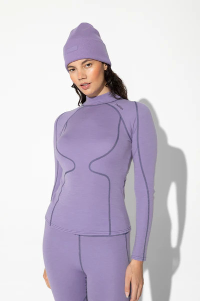 Fay Midweight Merino Top | Halfdays