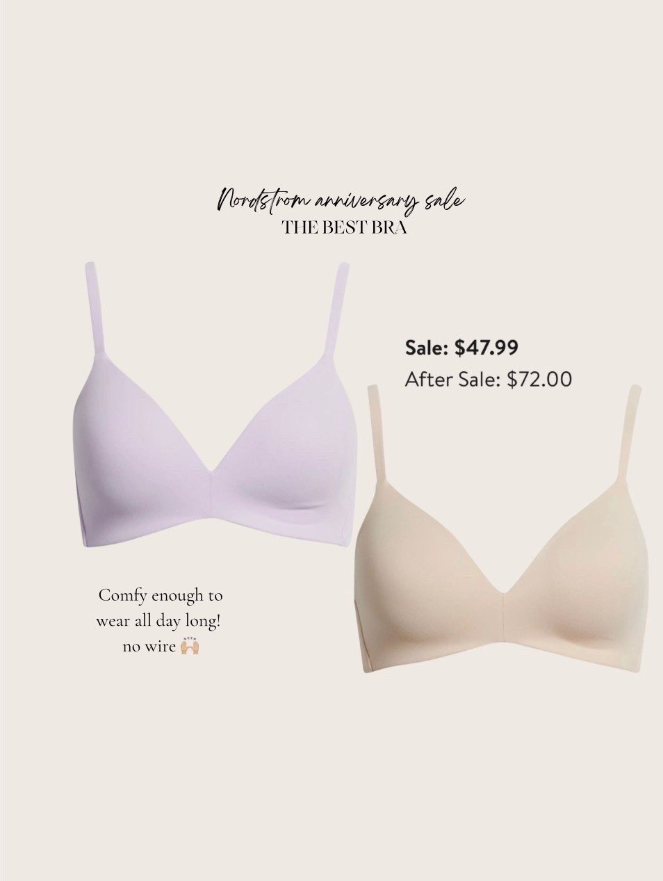 Nordstrom sale 
Best bra!!