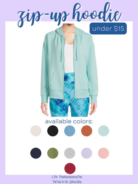 Cozy, soft, zip-up hoodie under $15. 

Great gift idea for her, athleisure, gym outfit, winter outfit, winter jacket, zip-up jacket, full-zip jacket 
#blushpink #winterlooks #winteroutfits #winterstyle #winterfashion #wintertrends #shacket #jacket #sale #under50 #under100 #under40 #workwear #ootd #bohochic #bohodecor #bohofashion #bohemian #contemporarystyle #modern #bohohome #modernhome #homedecor #amazonfinds #nordstrom #bestofbeauty #beautymusthaves #beautyfavorites #goldjewelry #stackingrings #toryburch #comfystyle #easyfashion #vacationstyle #goldrings #goldnecklaces #fallinspo #lipliner #lipplumper #lipstick #lipgloss #makeup #blazers #primeday #StyleYouCanTrust #giftguide #LTKRefresh #LTKSale #springoutfits #fallfavorites #LTKbacktoschool #fallfashion #vacationdresses #resortfashion #summerfashion #summerstyle #rustichomedecor #liketkit #highheels #Itkhome #Itkgifts #Itkgiftguides #springtops #summertops #Itksalealert #LTKRefresh #fedorahats #bodycondresses #sweaterdresses #bodysuits #miniskirts #midiskirts #longskirts #minidresses #mididresses #shortskirts #shortdresses #maxiskirts #maxidresses #watches #backpacks #camis #croppedcamis #croppedtops #highwaistedshorts #goldjewelry #stackingrings #toryburch #comfystyle #easyfashion #vacationstyle #goldrings #goldnecklaces #fallinspo #lipliner #lipplumper #lipstick #lipgloss #makeup #blazers #highwaistedskirts #momjeans #momshorts #capris #overalls #overallshorts #distressesshorts #distressedjeans #whiteshorts #contemporary #leggings #blackleggings #bralettes #lacebralettes #clutches #crossbodybags #competition #beachbag #halloweendecor #totebag #luggage #carryon #blazers #airpodcase #iphonecase #hairaccessories #fragrance #candles #perfume #jewelry #earrings #studearrings #hoopearrings #simplestyle #aestheticstyle #designerdupes #luxurystyle #bohofall #strawbags #strawhats #kitchenfinds #amazonfavorites #bohodecor #aesthetics Walmart fashion, Walmart style, Walmart finds 

#LTKunder50 #LTKGiftGuide #LTKstyletip