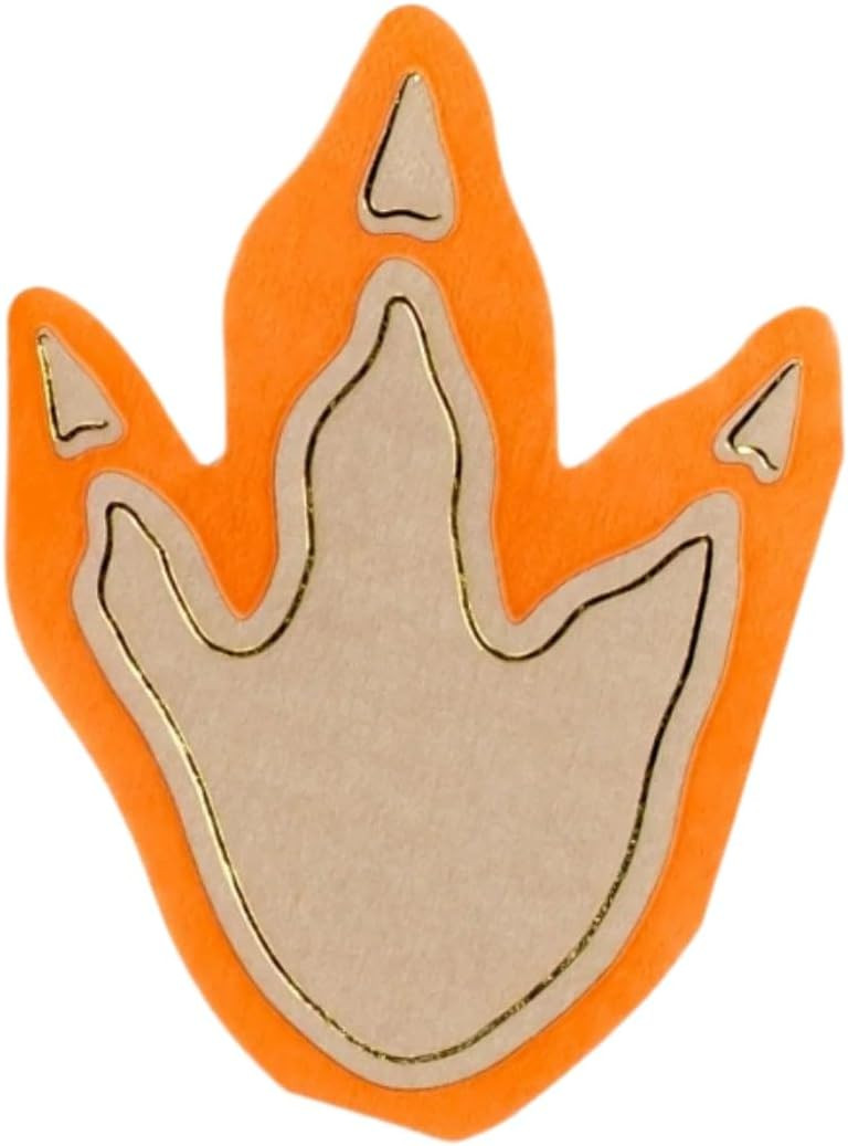 Servilleta de huella de dinosaurio, servilletas en forma con detalles de lámina dorada, suministros para fiestas con temática de dinosaurios | Amazon (US)