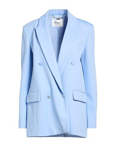 Blugirl Woman Blazer Sky blue Size 8 Polyamide, Viscose, Elastane | YOOX (US)
