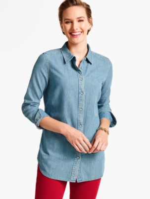 Classic Denim Shirt | Talbots