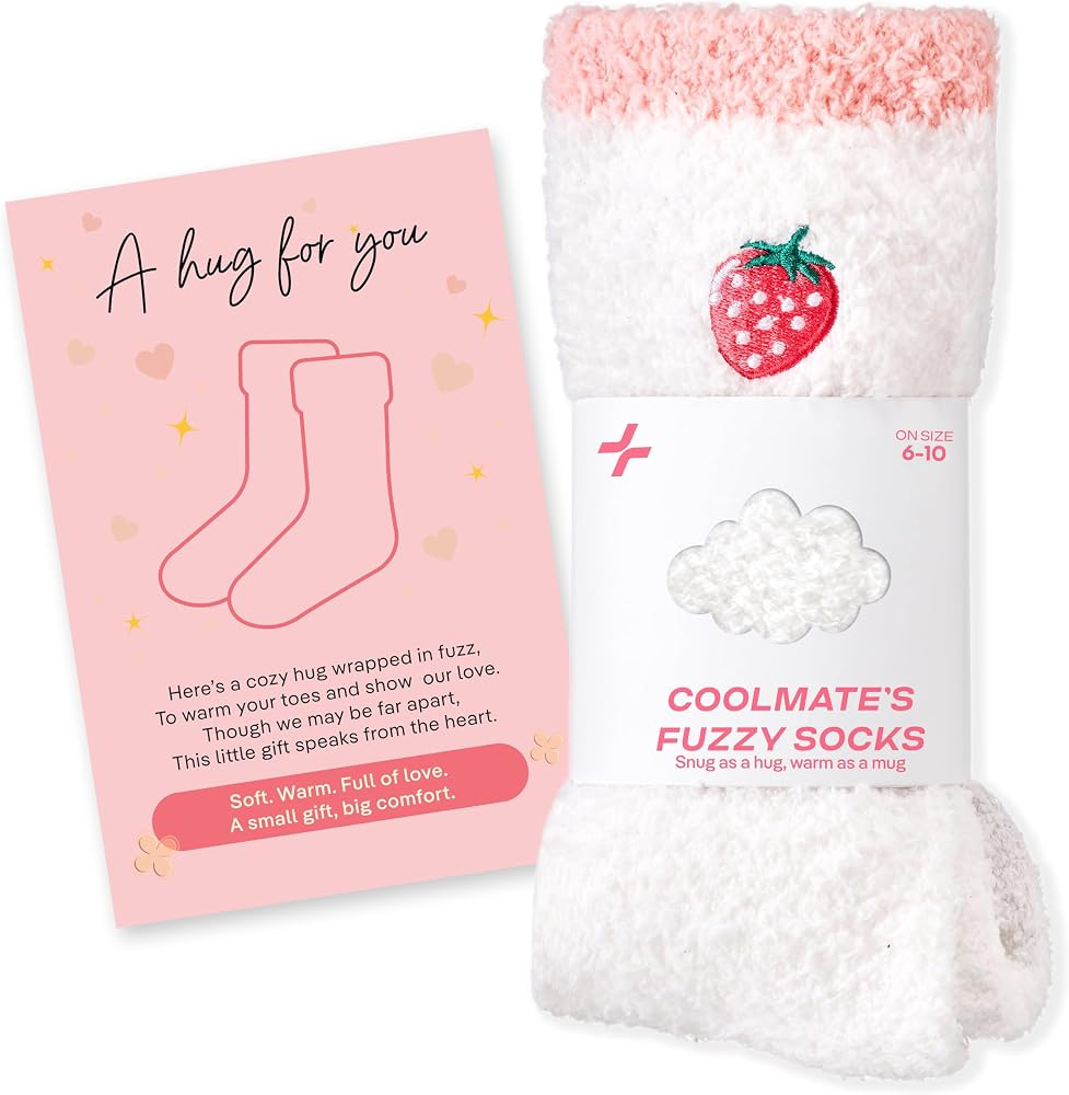 CoolMate GLOBAL Fuzzy Socks for Women Valetines Gift Box, Cozy, Soft, Stocking Stuffers, Comfy Cl... | Amazon (US)