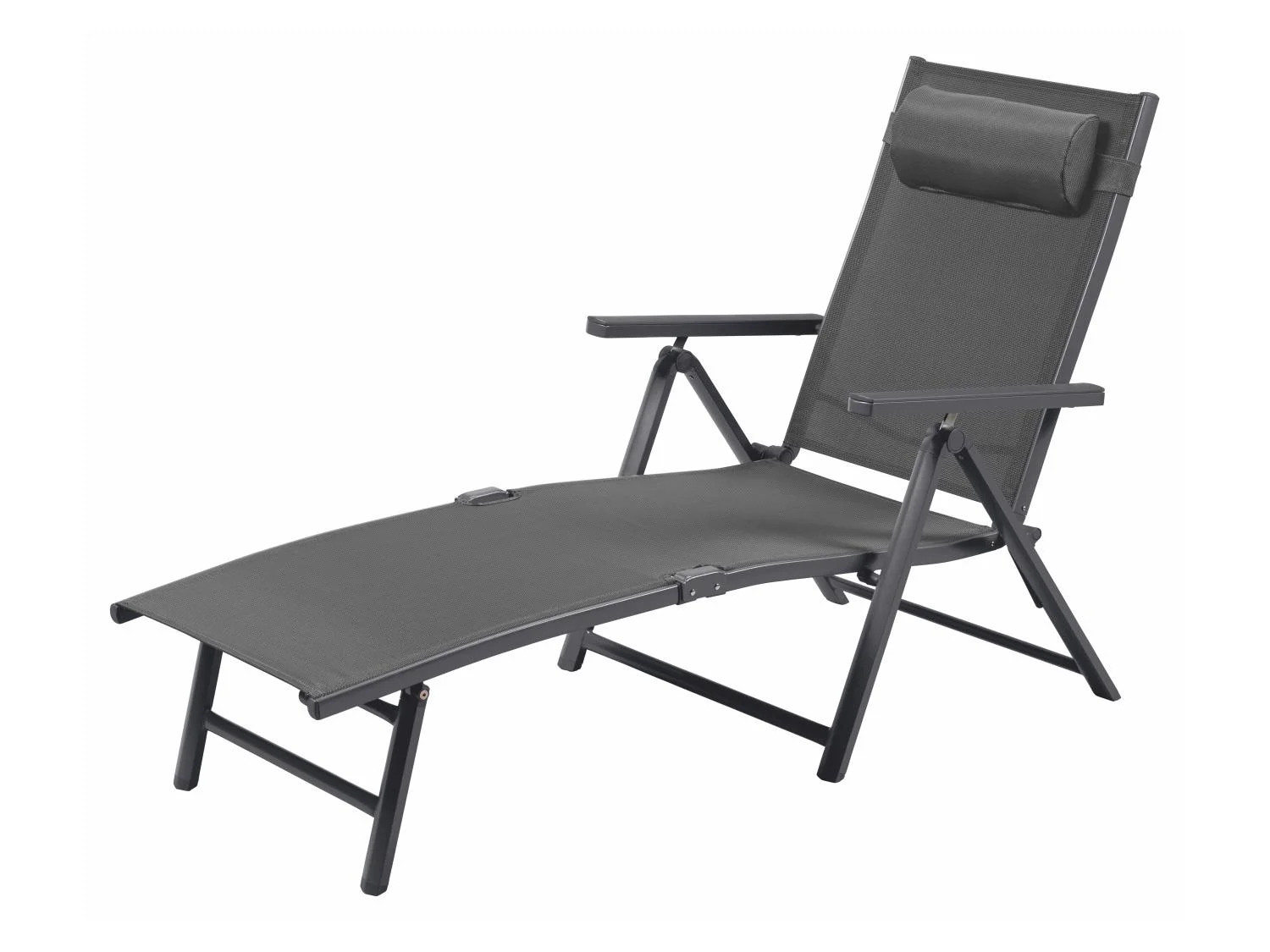 LIVARNO\u00ae | Alu-Liegestuhl \u00bbHouston\u00ab, anthrazit - Lidl | Lidl DE