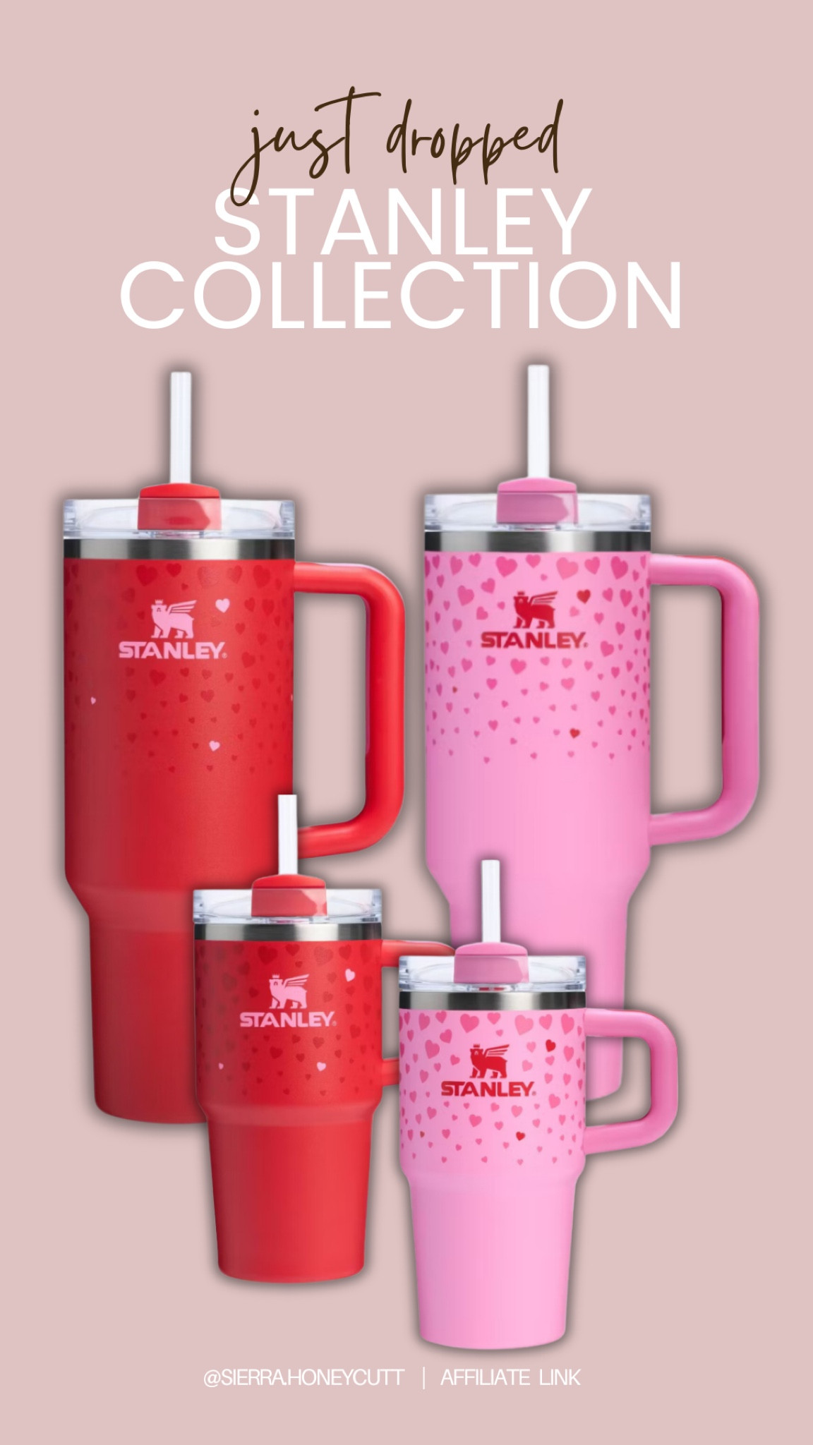 The prettiest new Stanley tumblers for Valentine’s Day!! 🩷❤️

Seasonal, just dropped, new release, fun, hearts, pink, red, target, under $50, gift idea, stainless steel 

#LTKFitness #LTKSeasonal #LTKFindsUnder50
