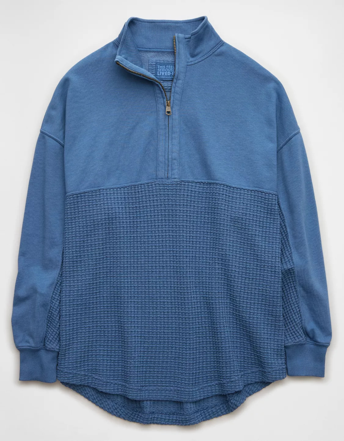 AE Oversized Half-Zip Sweatshirt | American Eagle Outfitters (US & CA)