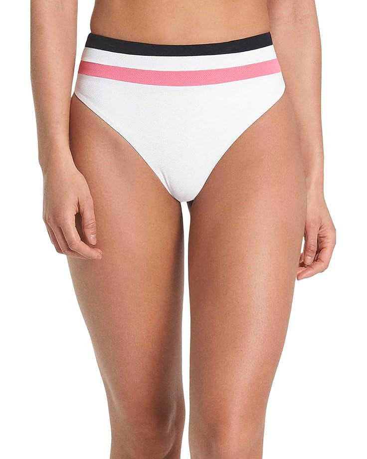 Maaji Orchid Pique Silvi High-Rise High Leg Bottoms | Zappos