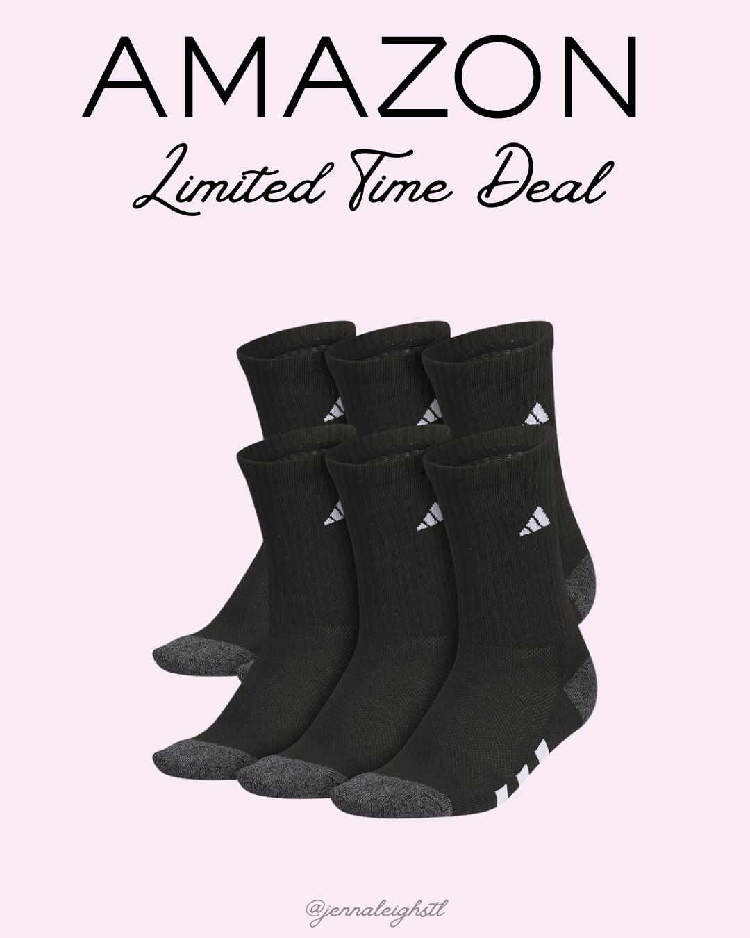 Amazon limited-time deal! These adidas kids’ athletic cushioned crew socks are 40% off right now for a 6-pair pack. Such a good time to stock up on everyday socks for the kids! 

 #LTKmomlife #LTKSaleAlert #LTKKids