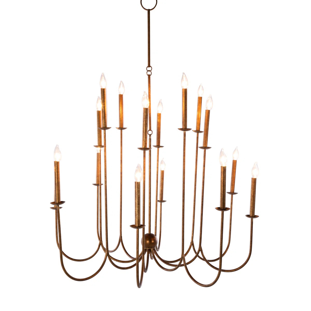Snow Chandelier - Gold | Wayfair North America