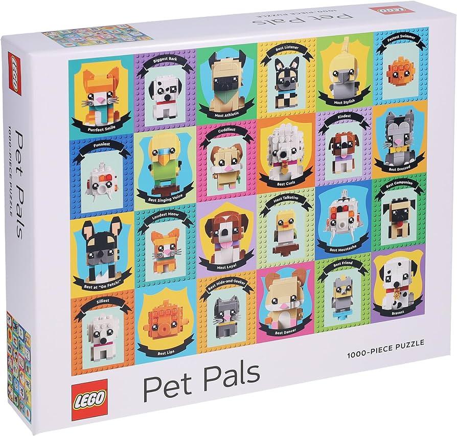 Lego Pet Pals 1000-Piece Jigsaw Puzzle | Amazon (US)