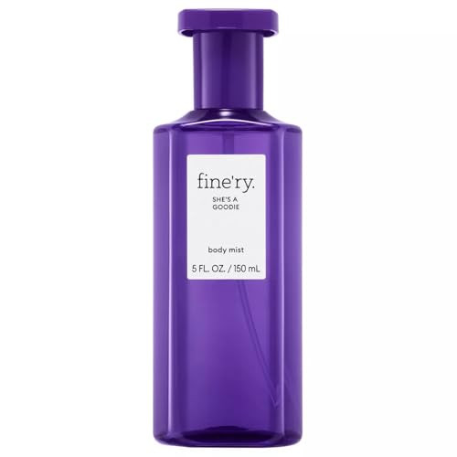 Fine'ry Plum Floral Fragrance - She's a Goodie Hair + Body Fragrance Mist Spray for Women - Long-Lasting, Sensual, Fruity Scent with Plum, Gardenia & Tuberose, Cruelty-Free, Gift for Her (5 Fl Oz) | Amazon (US)