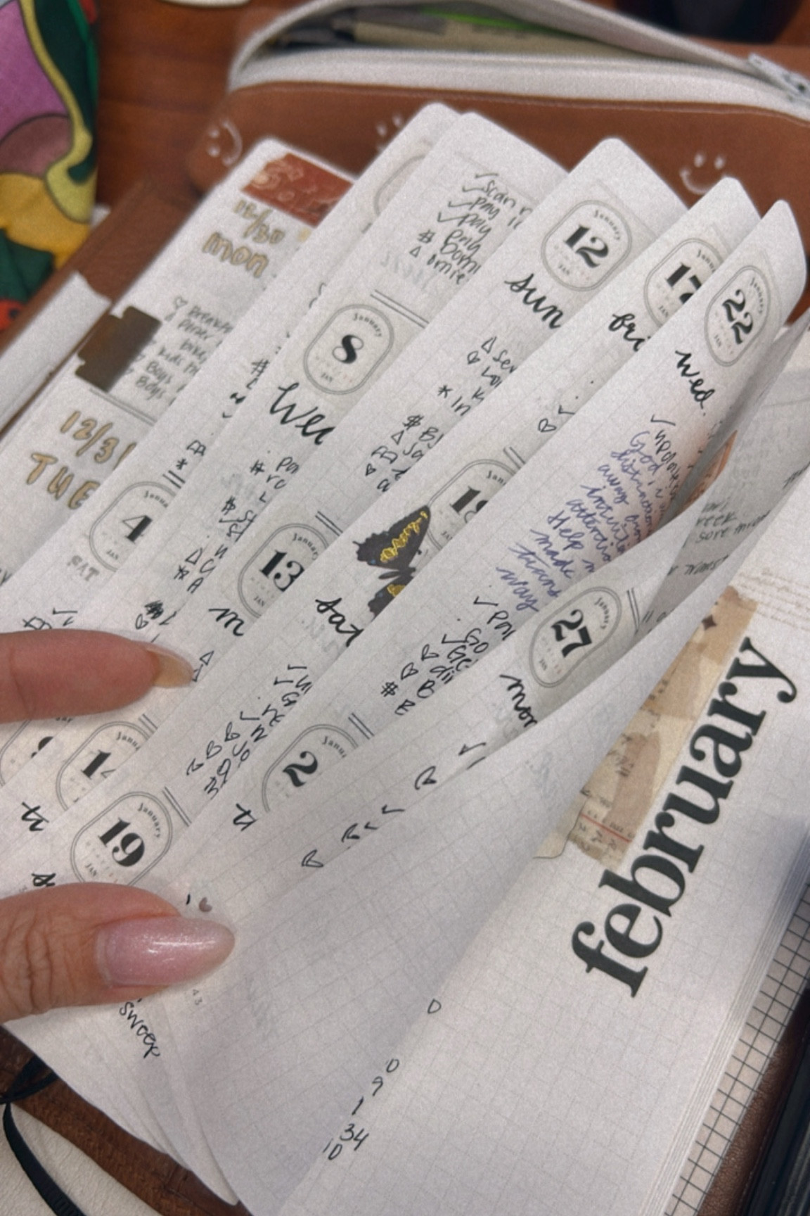 Daily page must haves 