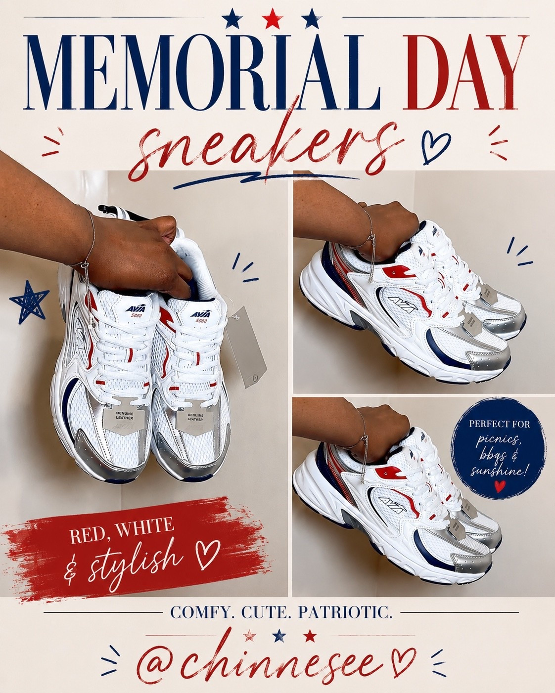 Memorial Day Sneakers 💙❤️

My favorite pair of affordable & comfy shoes that I wear daily!

#LTKSeasonal #LTKSaleAlert