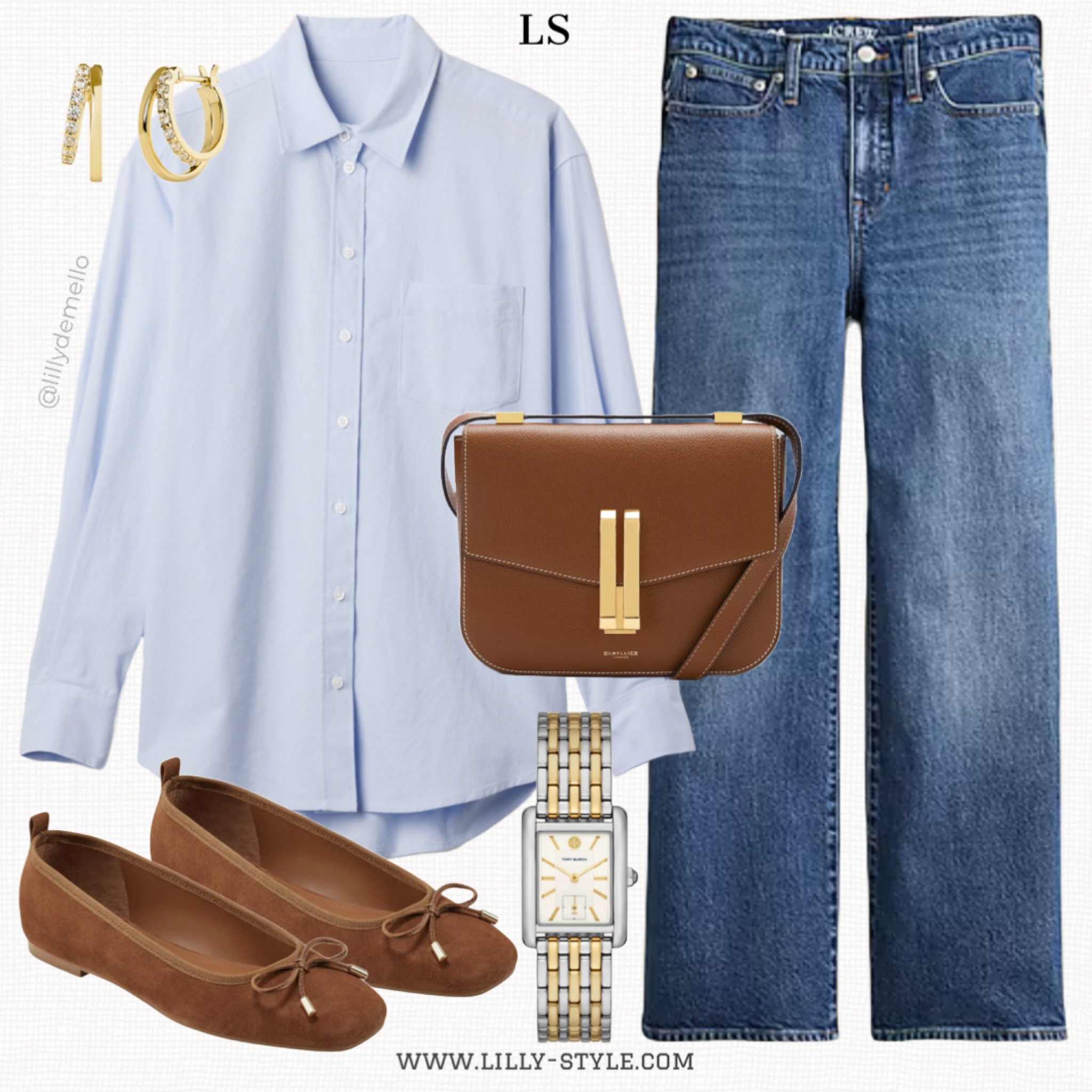 The type of outfit you can’t ever go wrong with.  Classic and timeless.  


#LTKShoeCrush #LTKItBag #LTKStyleTip