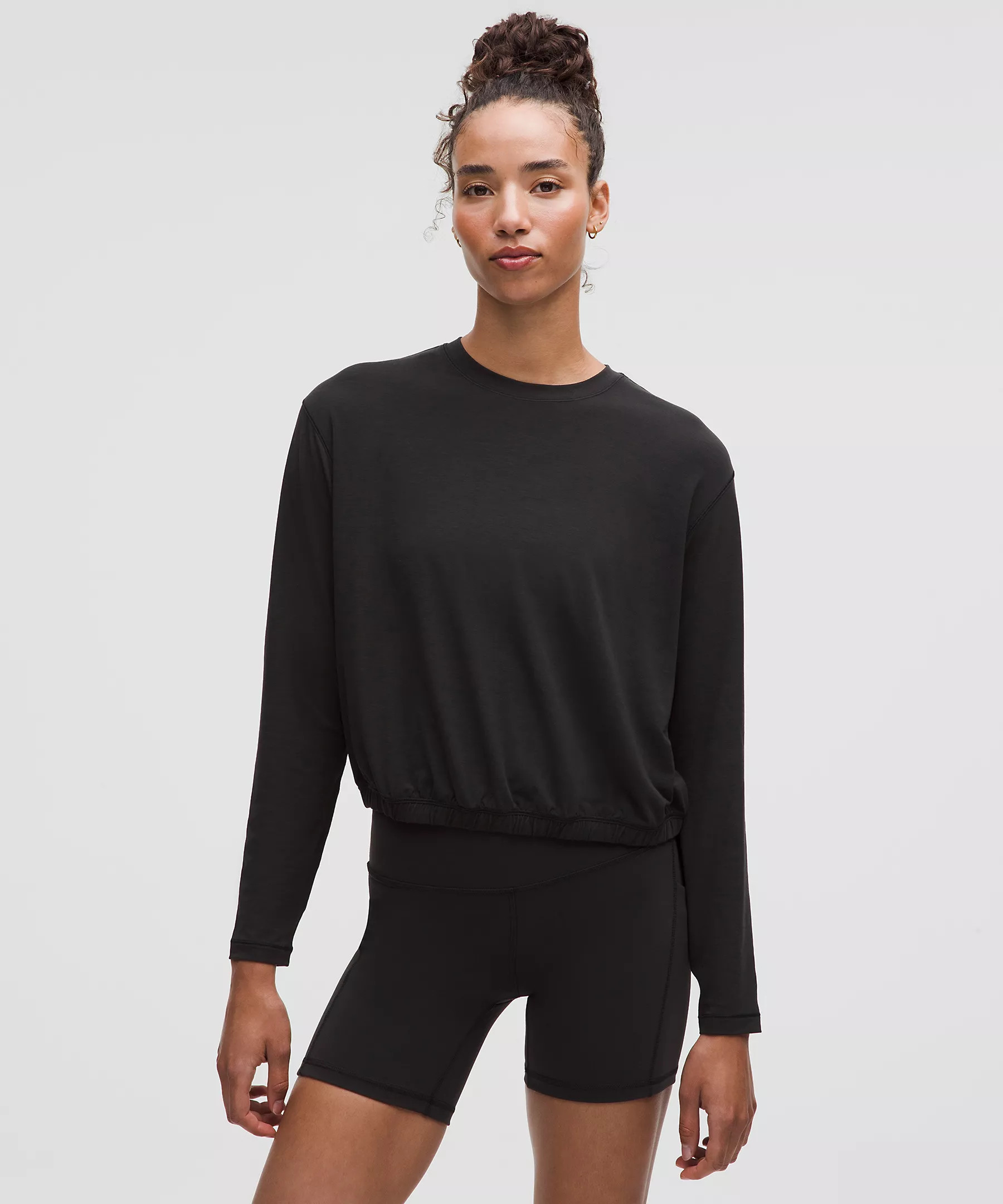 Jersey Training Elastic-Hem Long-Sleeve Shirt | Lululemon (US)