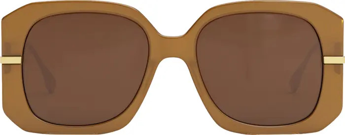 Fendi graphy 56mm Square Sunglasses | Nordstrom | Nordstrom